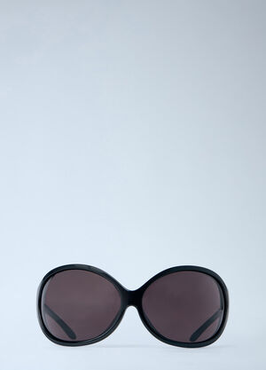 Balenciaga Phantom Round Sunglasses Black bal0263052