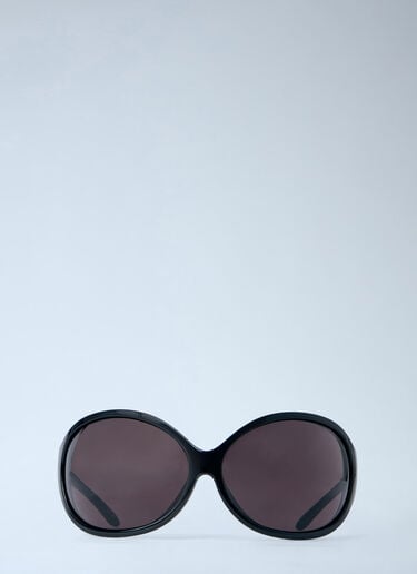 Balenciaga Phantom Round Sunglasses Black bal0263052