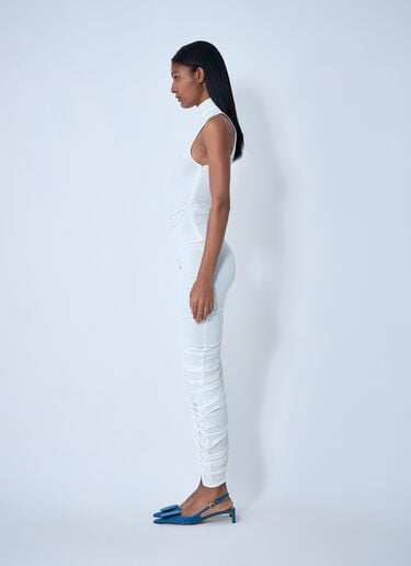La Robe Piazza Dress Jacquemus La Robe Piazza Dress White jac0262003