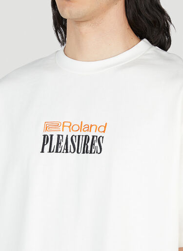 Pleasures ローランドTシャツ ホワイト pls0151012