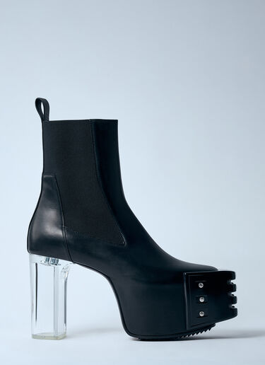 Rick Owens Porterville Grilled Kiss 45 Boots Black ric0159039