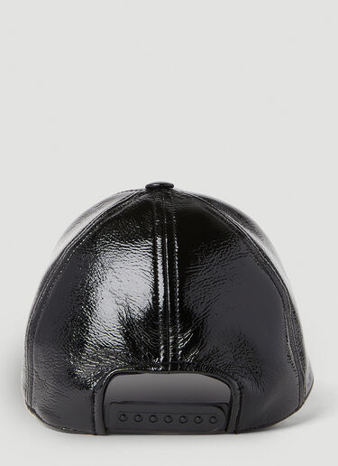 Courrèges 乙烯基棒球帽 黑色 cou0151004