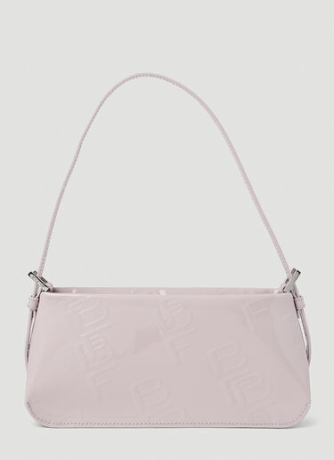 BY FAR Dulce Dawn Embossed Shoulder Bag Lilac byf0251008