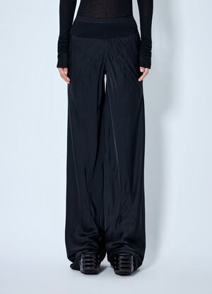 Rick Owens Bias Wide-Leg Pants Black ric0265024