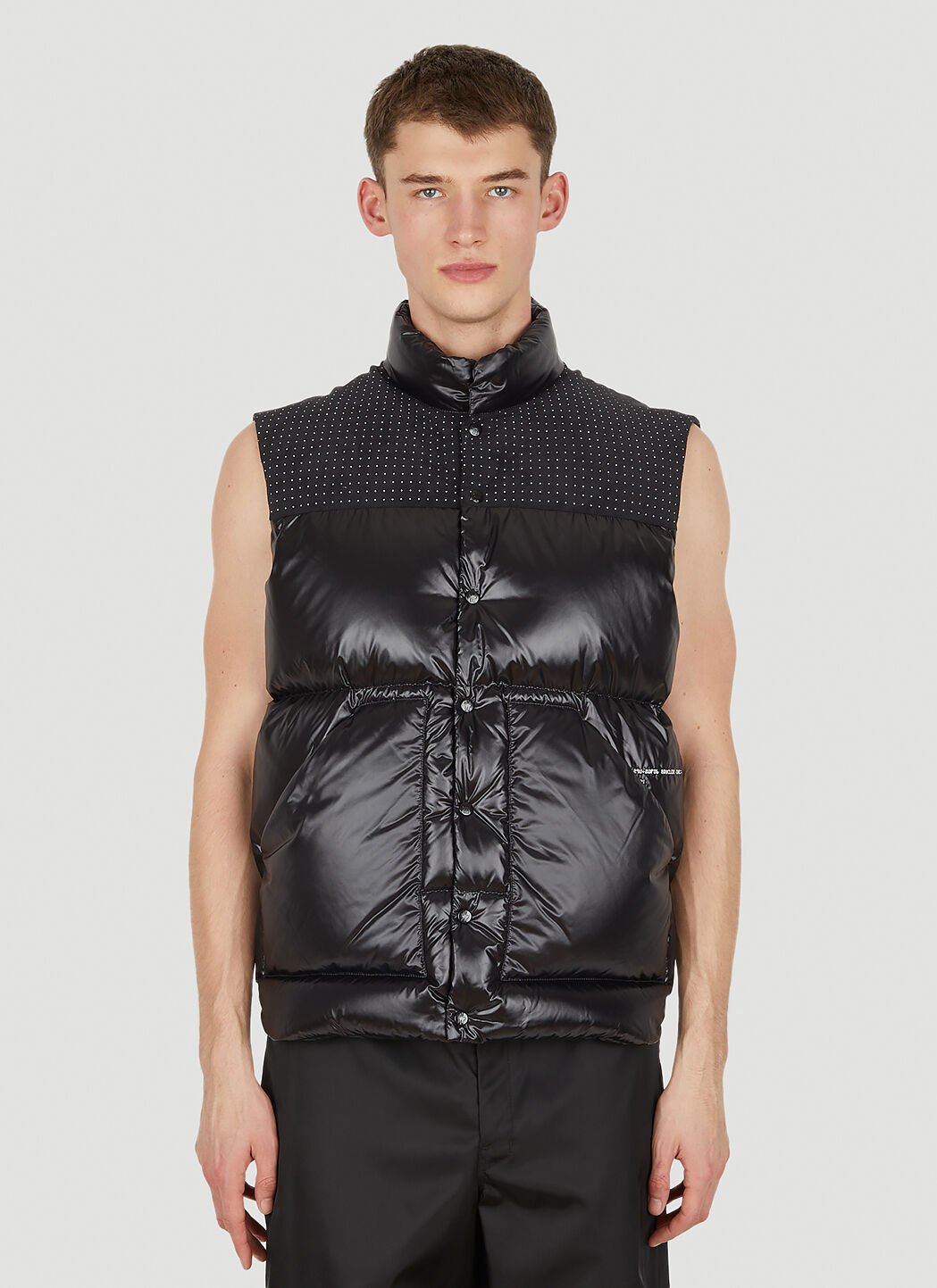 Moncler sleeveless jacket mens deals