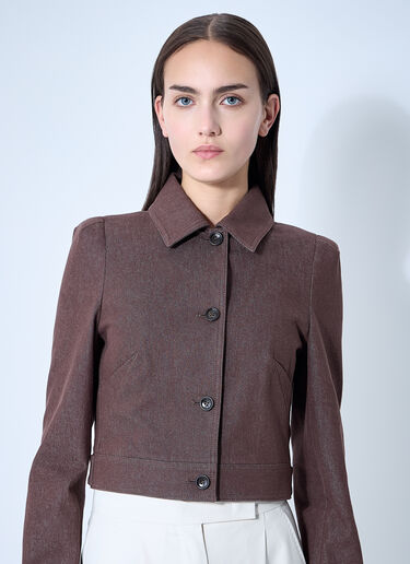 Max Mara Tailored Carpa Jacket Brown max0260027