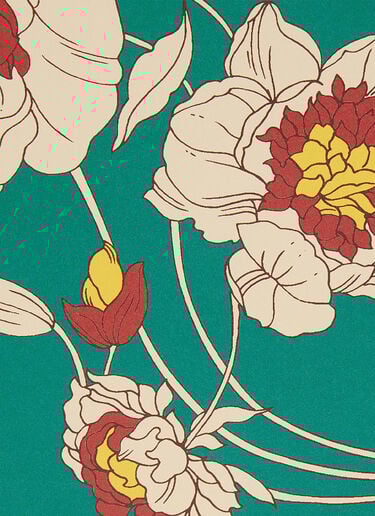 Bicolor Flowers Wallpaper Gucci Bicolor Flowers Wallpaper Green wps0680051