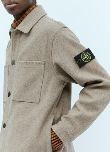 Stone Island Shirt Jacket Grey sto0154002