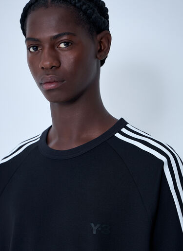 Logo Motif T-Shirt Y-3 Logo Motif T-Shirt Black yyy0162020