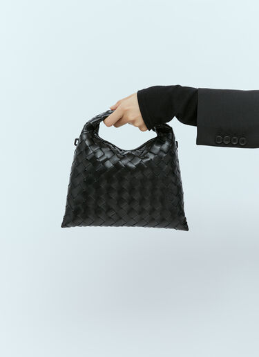 ミニホップ ショルダーバッグ Bottega Veneta ミニホップ ショルダーバッグ ブラック bov0255083