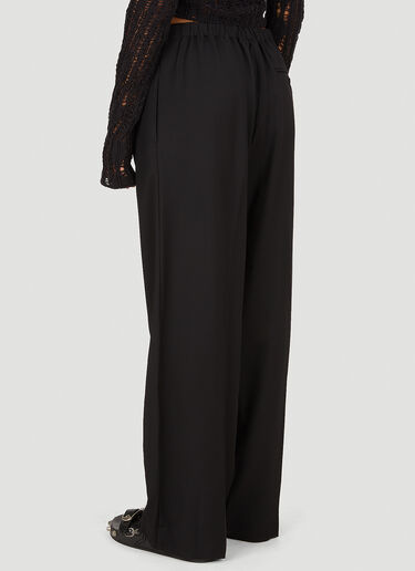 Wide Leg Tailored Pants Acne Studios Wide Leg Tailored Pants Black acn0250068