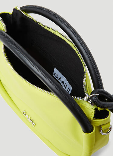 GANNI Knot Mini Handbag Green gan0253038