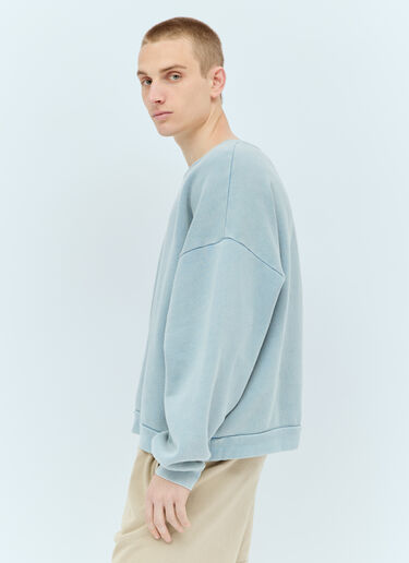 Acne Studios 徽标贴饰运动衫 蓝色 acn0155019