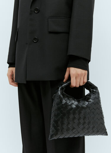 ミニホップ ショルダーバッグ Bottega Veneta ミニホップ ショルダーバッグ ブラック bov0255083
