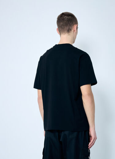 Moncler Double Neck T-Shirt Black mon0159025