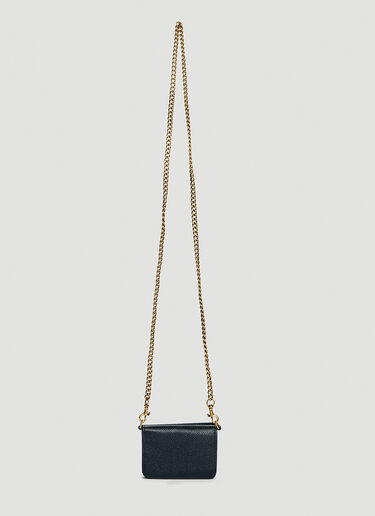 Balenciaga Cash Mini Chain Wallet Black bal0244036
