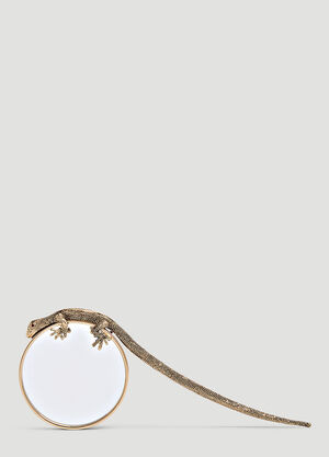 Space Available Gecko Magnifying Glass Beige spa0350003