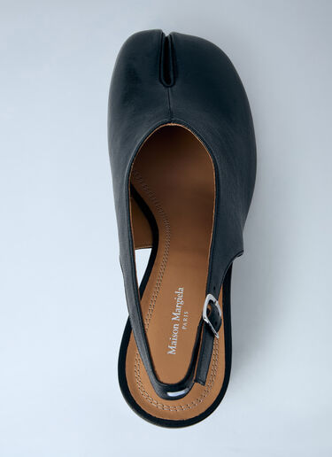 Maison Margiela Tabi Slingback Wedges Black mla0264015