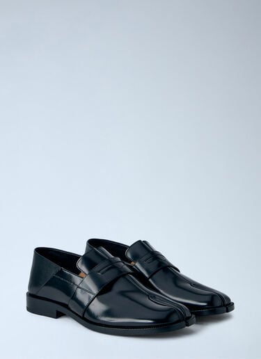 Maison Margiela Tabi Leather Loafers Black mla0240022