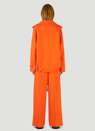 Jil Sander 海绵拉链运动上衣 橙 jil0245003