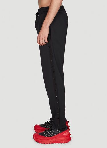 Moncler Studded Track Pants Black mon0149028