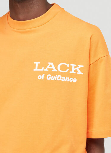 Lack of Guidance Alessandro T-Shirt Orange log0144005