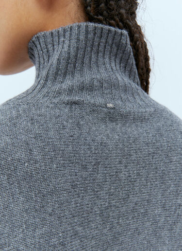 Sportmax Wool-And-Cashmere-Blend Sweater Grey spx0254004