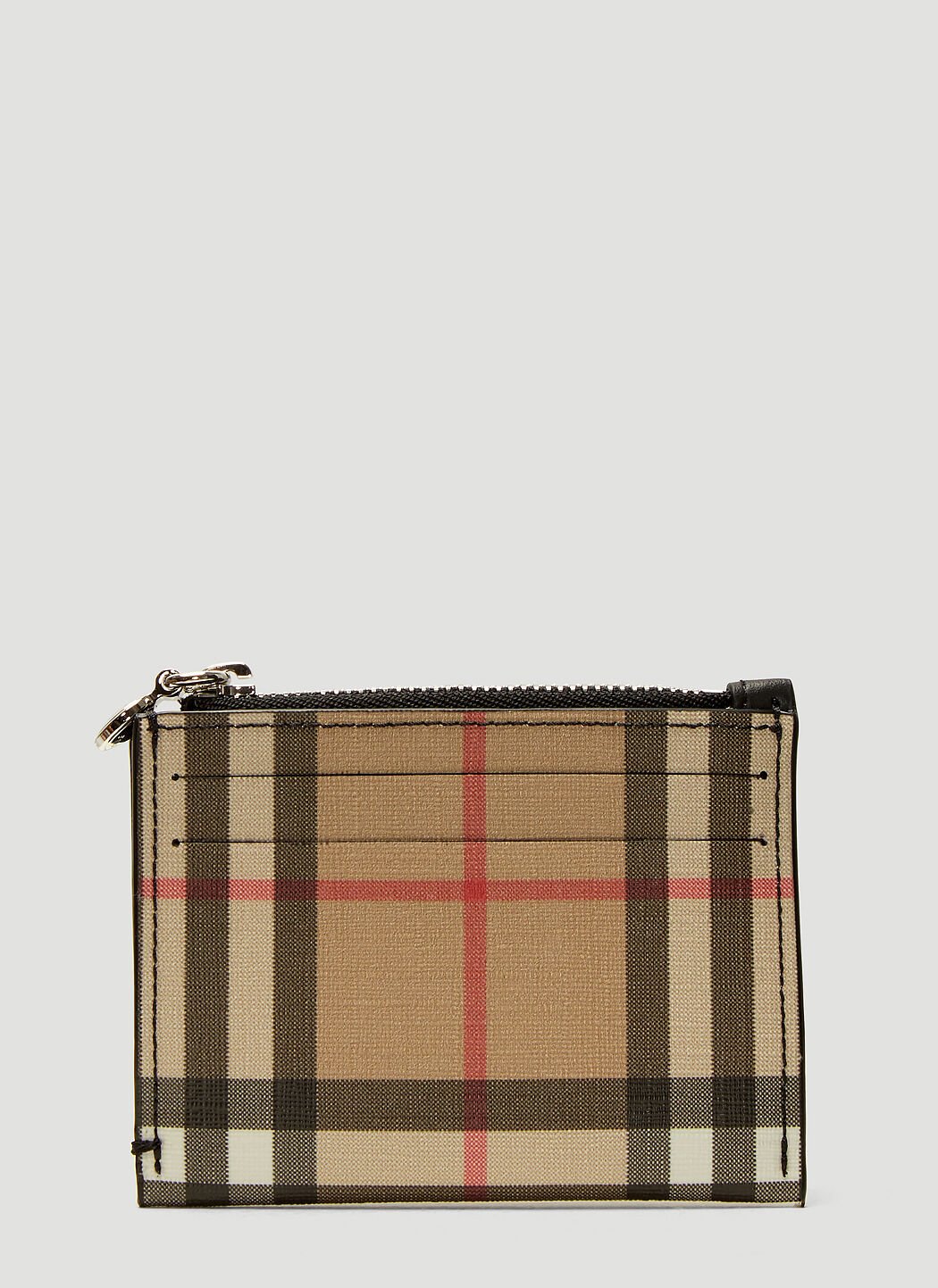 Burberry zip store card holder