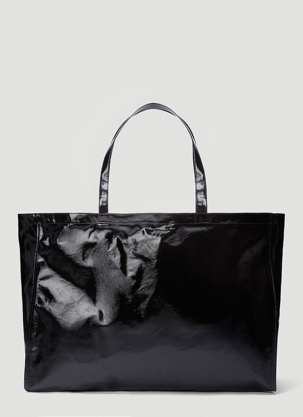 Cdg pvc tote bag sale