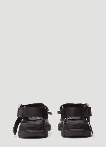 Alexander McQueen Tread 凉鞋 黑 amq0146036