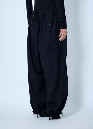 LN-CC® - Entire Studios: Elasticated-Cuff Trousers - Black Entire Studios Elasticated-Cuff Trousers Black ent0266026