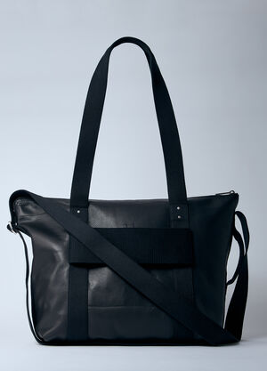 Rick Owens Leather Trolley Tote Bag Black ric0160001