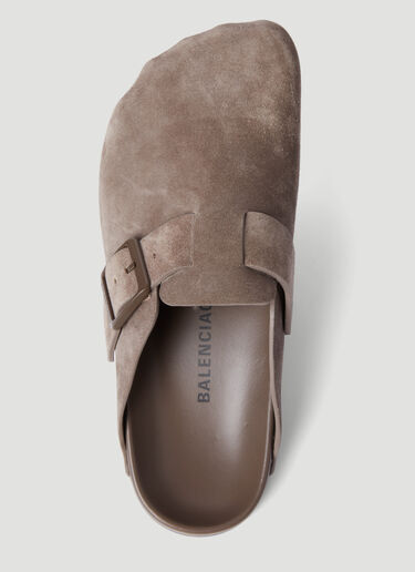 Balenciaga Sunday Mules Brown bal0155039