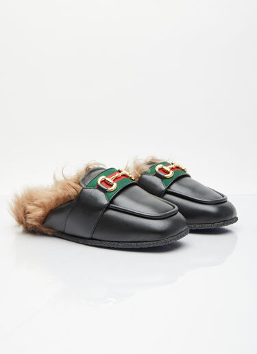 Gucci Horsebit Slippers Black guc0154026