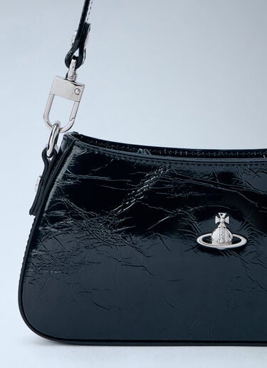 LN-CC® - Vivienne Westwood: Tasha Shoulder Phone Bag - Black Vivienne Westwood Tasha Shoulder Phone Bag Black vvw0266023