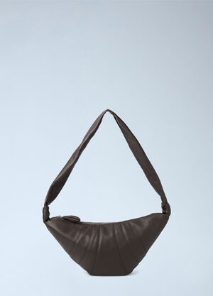 Lemaire Medium Croissant Crossbody Bag Brown lem0354001