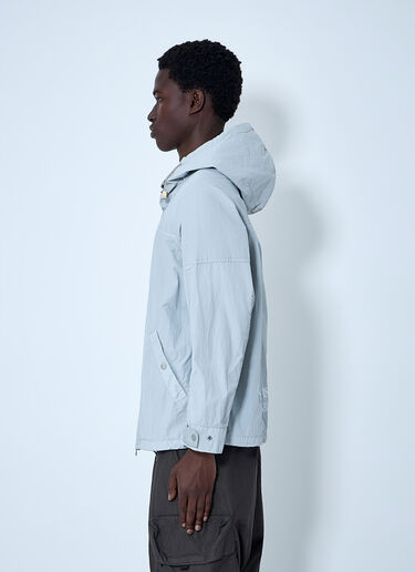 Stone Island Hooded Windbreaker Jacket Grey sto0164068