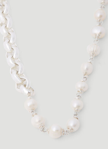 Pearl Octopuss.y Vampire 珍珠链带钱包 银色 prl0353008