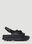 Bottega Veneta Horsebit Plaque Sandals Cream bov0251078