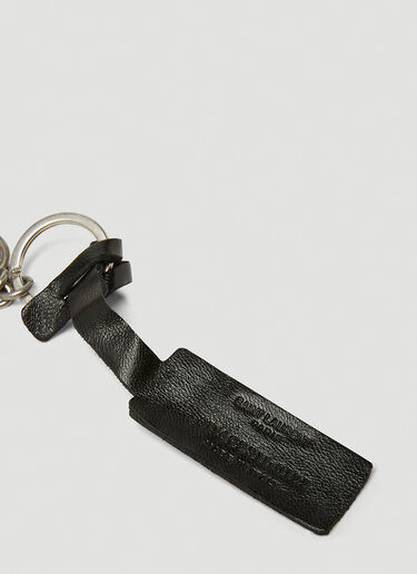 Saint Laurent Logo Skate Keyring Beige sla0147061