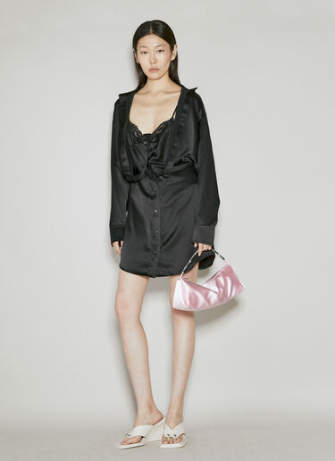 Alexander Wang Marques ラージサテンハンドバッグ ピンク awg0254025
