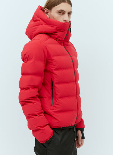 Moncler Grenoble Lagorai Short Down Jacket Red mog0153013