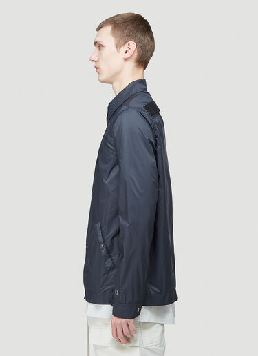 Rick Owens X Champion Worker Windbreaker Jacket Black roc0144001