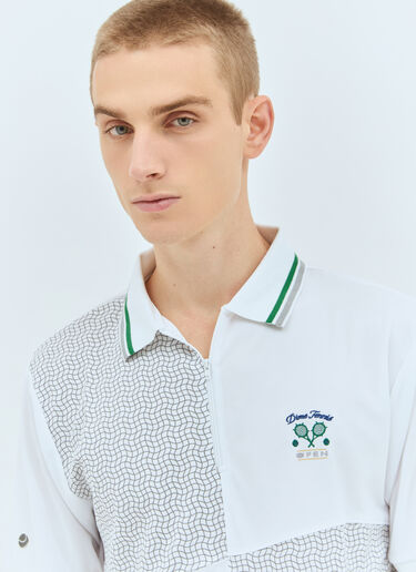Dime Court Polo Shirt White dmt0157003