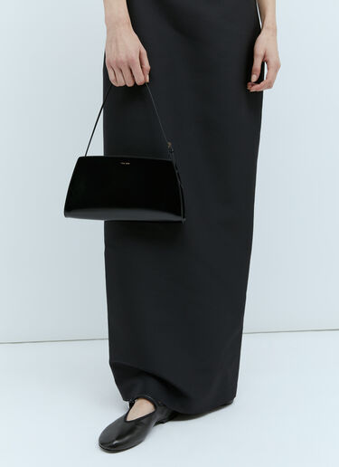The Row Dalia Baguette Shoulder Bag Black row0253036
