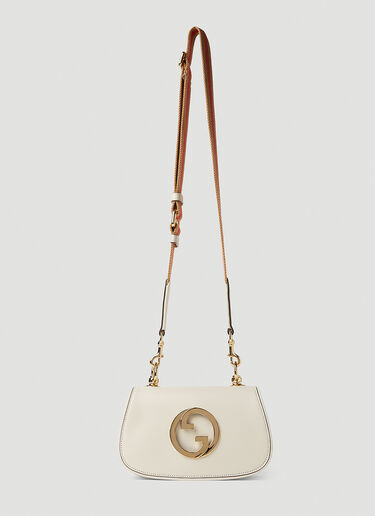 Gucci Blondie Roxy Shoulder Bag White guc0251244