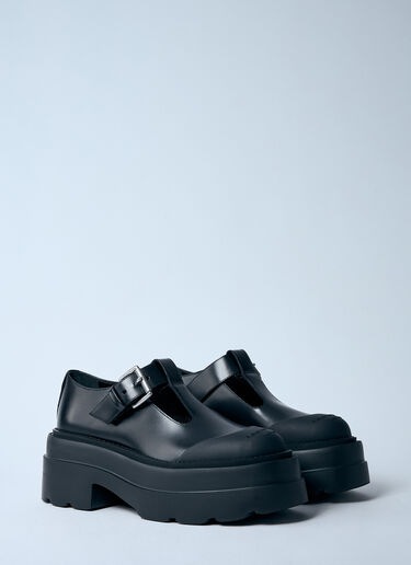 Alexander Wang Mary Jane Tova Platform Shoes Black awg0259036