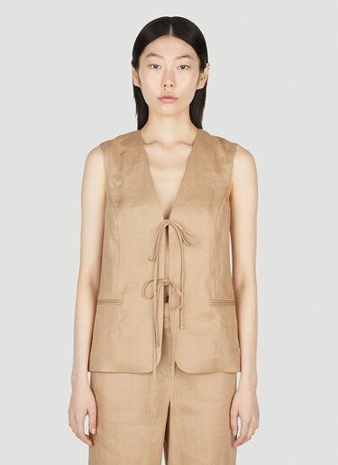 Rejina Pyo Kit Vest Top Beige rej0252005