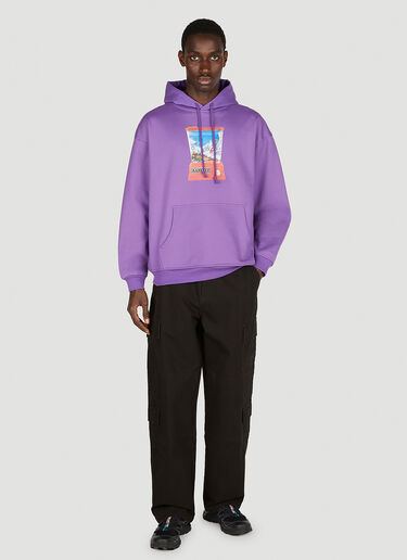 Rassvet Waterful Ring Hooded Sweatshirt Purple rsv0152005