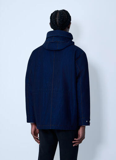 데님 후드 쇼트 파카 재킷 Stone Island 데님 후드 쇼트 파카 재킷 네이비 sto0162084